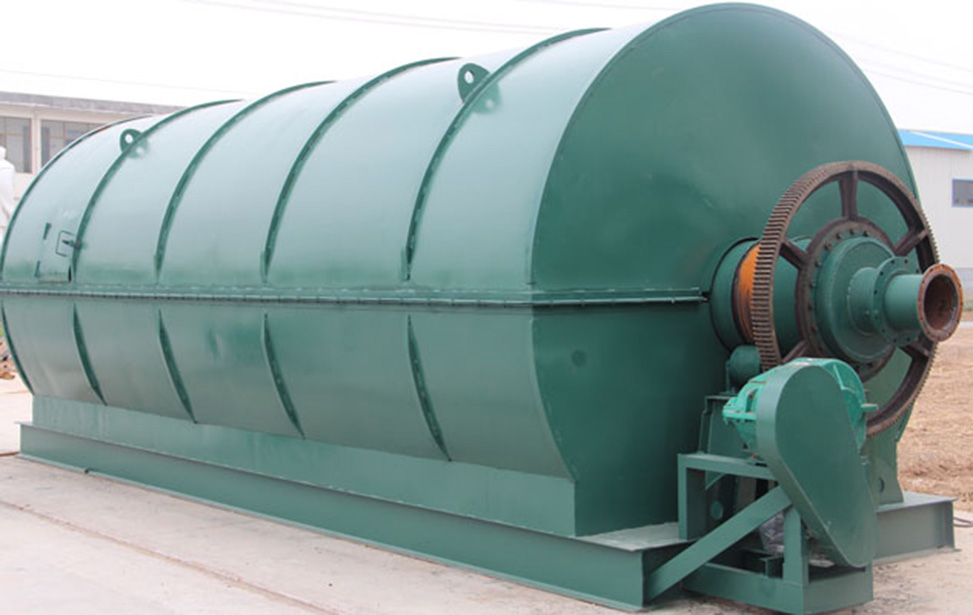 Waste scrap plastic to fuel oil recycling pyrolysis machine