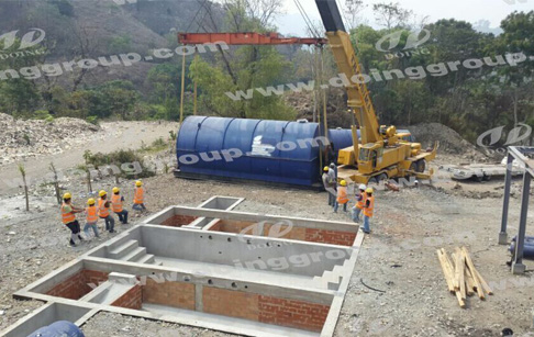 Installation of 2 sets pyrolysis plants in Guatemala