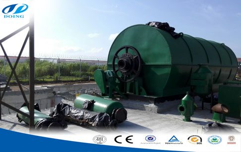 Big oil news:solid waste tyres pyrolysis plant