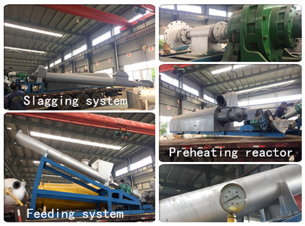 Spain 20T continuous pyrolysis plant