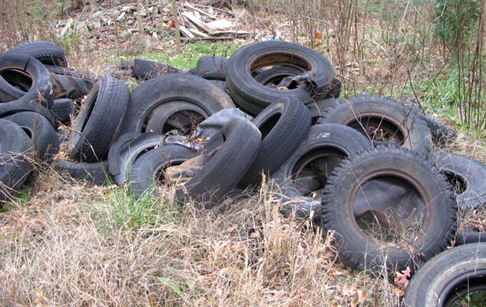 How to recycle car tires?