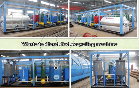 3TPD waste oil refining plant was shipped to the Philippines