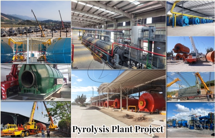 Projects of DOING pyrolysis machines