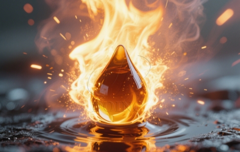 What is the Gross Calorific Values (GCV) of pyrolysis oil?