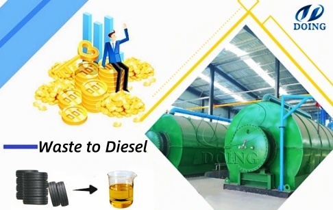 New order: Mexican Customer Ordered DOING Tire to Diesel Machine