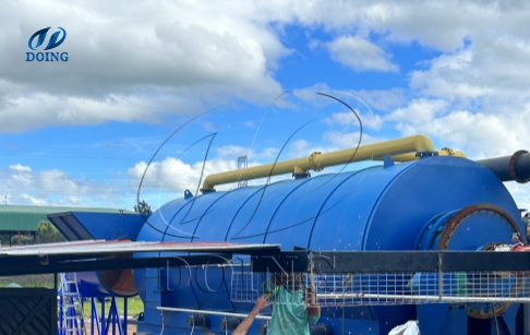 Waste Tyre Recycling Pyrolysis Plant