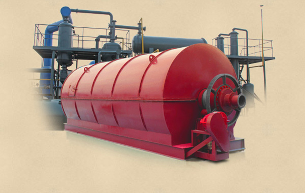 Waste tyre disposal equipment with environmental friendly 