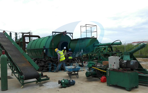 Installation of waste pyrolysis plants in Panama customers