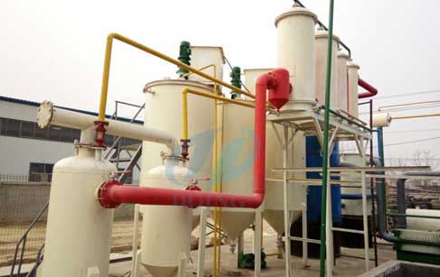 crude oil  distillation process