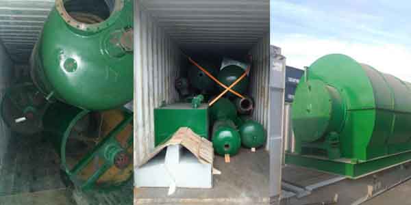 recycling pyrolysis plant