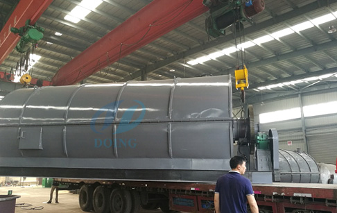 tyre pyrolysis plant