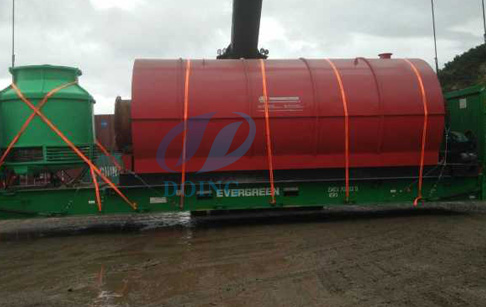 waste tire pyrolysis plant