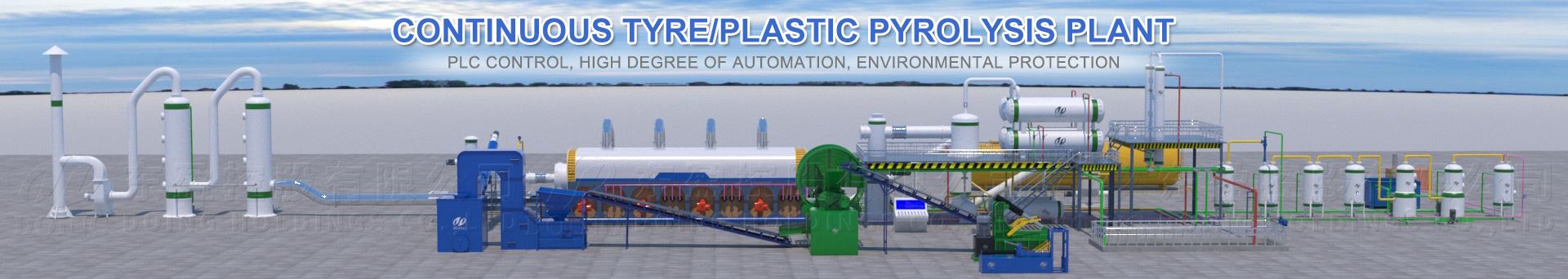 Continuous Pyrolysis Plant