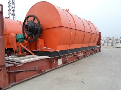 Comprehensive utilization of waste tyre pyrolysis plant