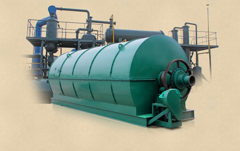 Hot selling waste rubber pyrolysis machine