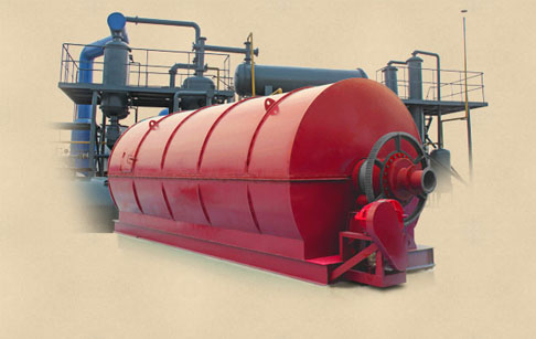 Hot selling waste rubber pyrolysis machine