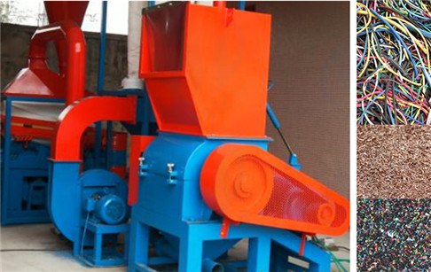 Wire stripping machine/wire recycling machine