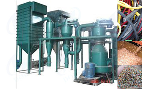 Copper wire granulator for sale