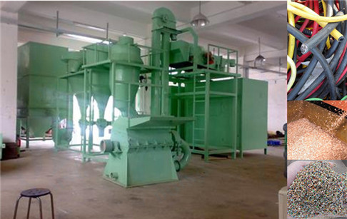 Copper wire granulator machine
