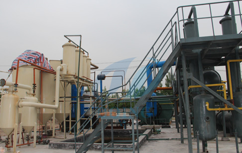 Plastic to diesel oil distillation