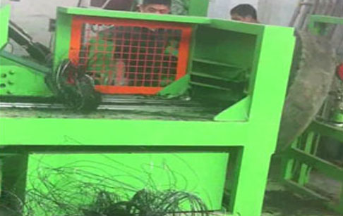 Steel wire pulling machine working vedio