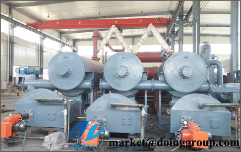 Continuous fully automatic waste tyre pyrolysis plant 