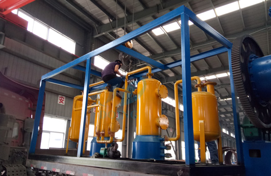 Czech customer bought waste tire recycling pyrolysis plant 