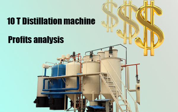 refining used motor oil into diesel oil 