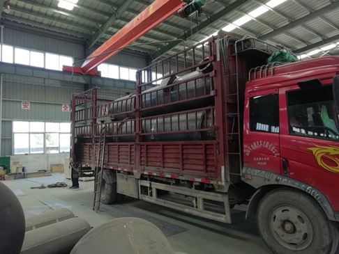 One set of 10T waste plastic pyrolysis plant delivered to Anhui Province,China