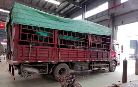 10T/D waste tire pyrolysis plant transported to Henan,China