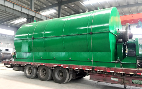 12T/D tyre to oil pyrolysis plant delivered to Nigeria