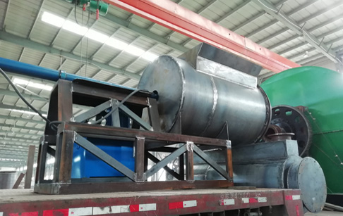 12T/D waste tyre pyrolysis plant delivered to Shanxi,China