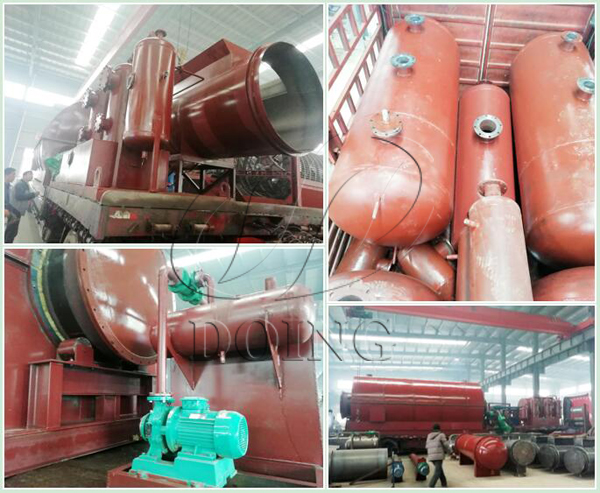 tyre pyrolysis plant