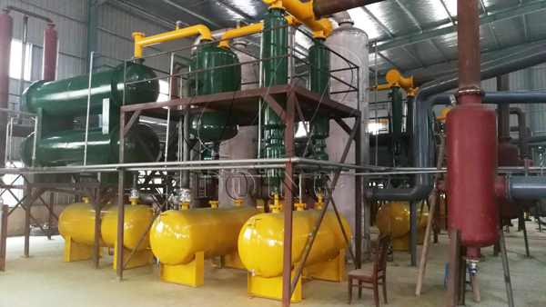 used tyre pyrolysis plant