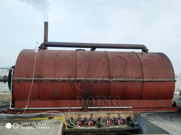 waste tyre pyrolysis plant
