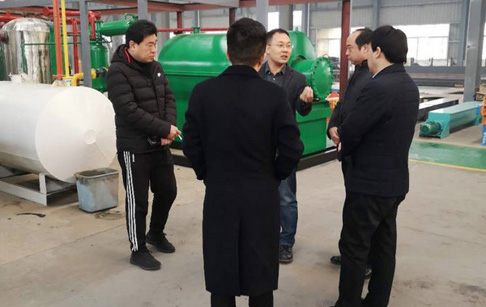 Municipal leaders come to inspect DOING factory