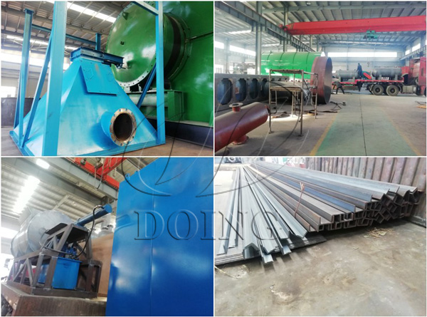 waste tyre pyrolysis equipment