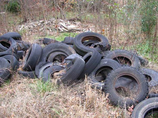 how to recycle car tires