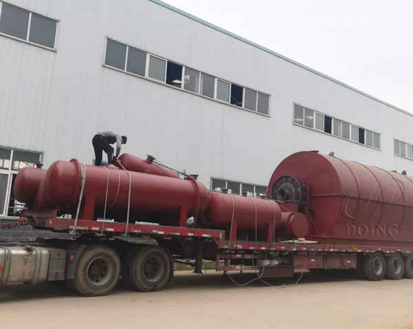 tyre to oil pyrolysis plant