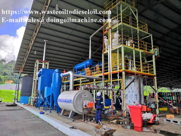 waste oil to diesel