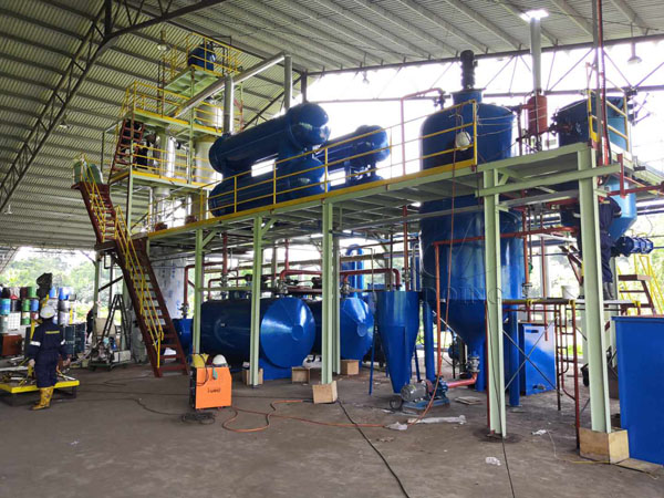 waste oil distillation machine