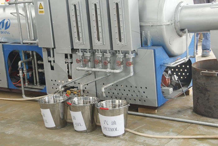 waste plastic to diesel integrated plant