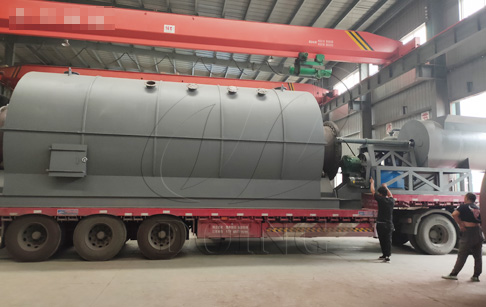 3 sets of waste tire recycling to oil machine were delivered to Yunnan, China