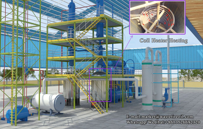 oil distillation machine