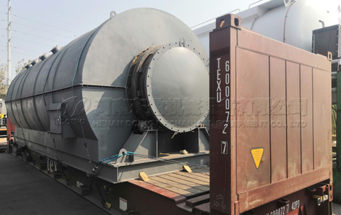 Waste tire pyrolysis to oil plant fourth ordered by Macedonian customer was delivered