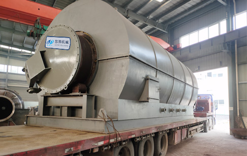 One set waste plastic to oil recycling machine will be shipped to Ukraine