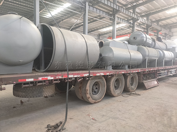 pyrolysis oil todiesel plant