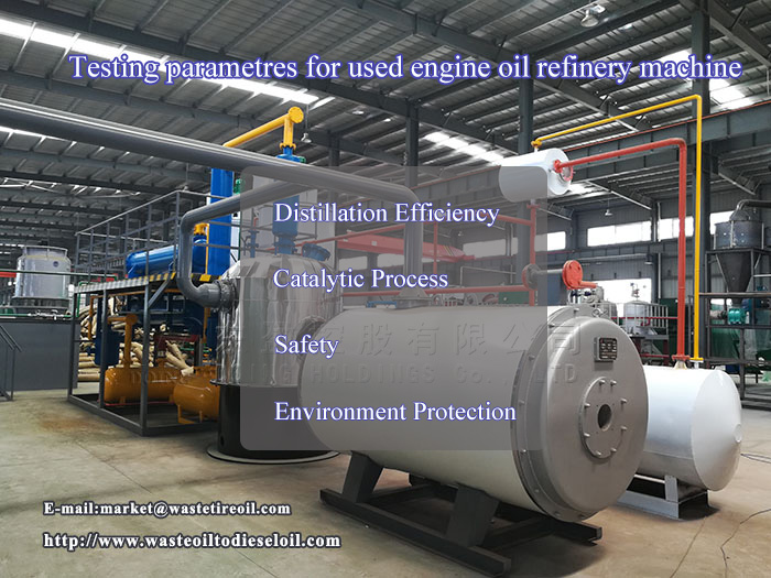 used oil refinery machine