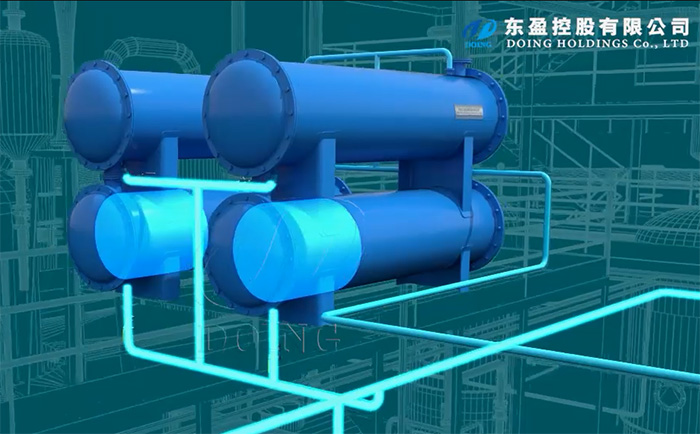 used oil refining plant