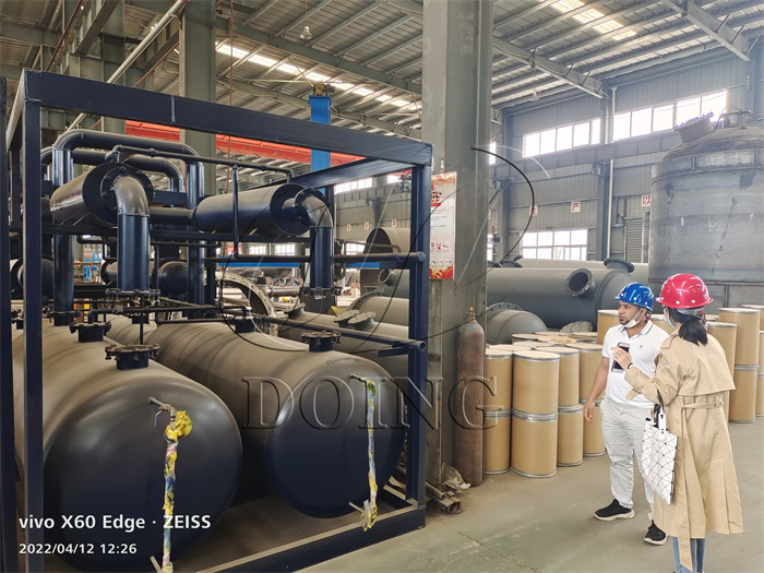 DOING pyrolysis plant factory